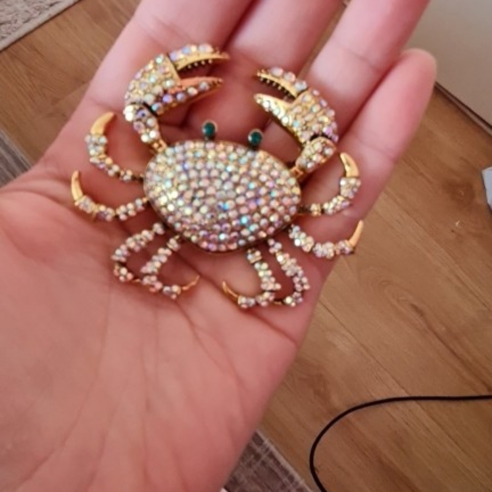 Crab Brooch - Picture 4 of 6